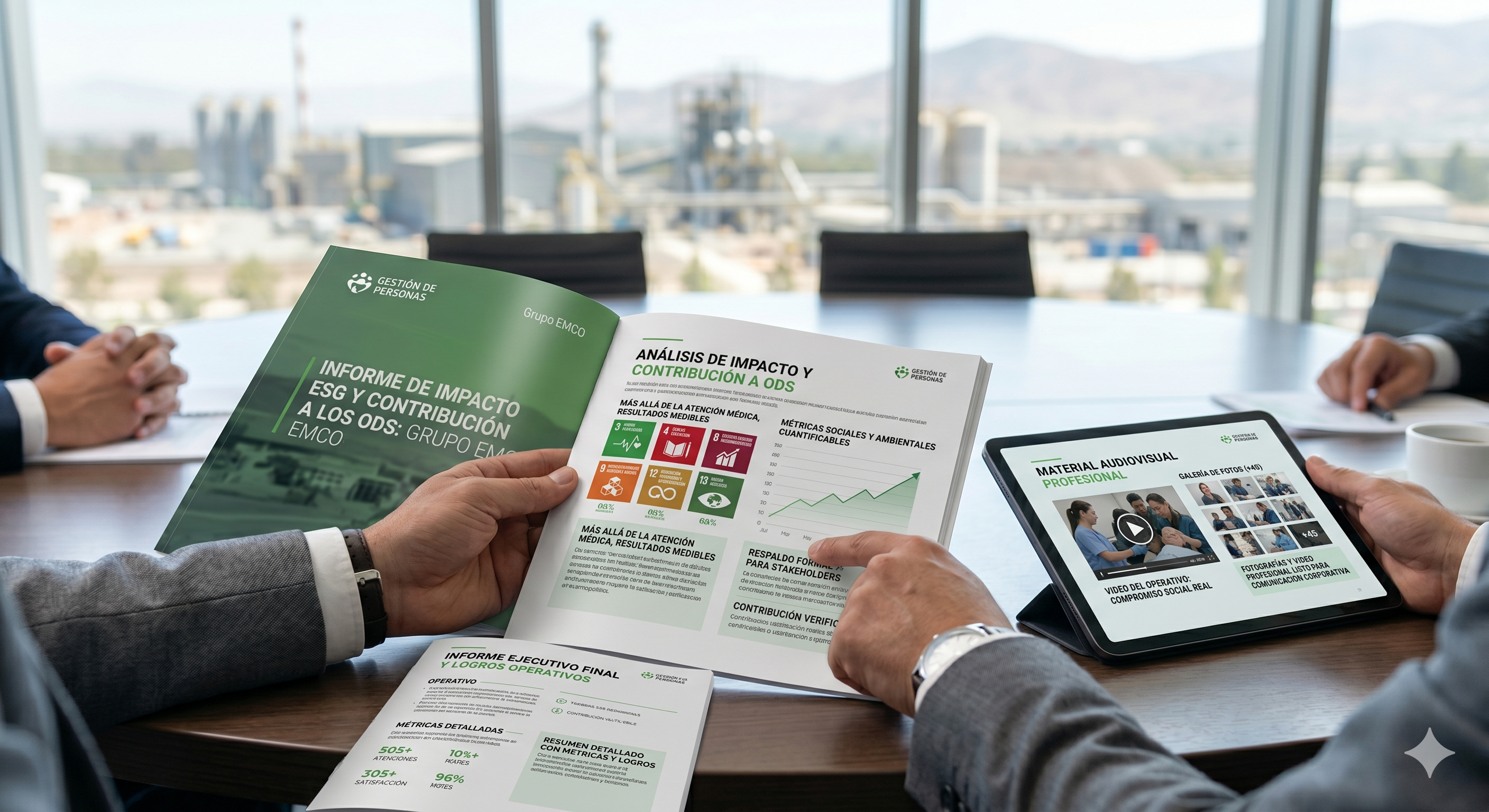 Reportes ESG y ROI - Valor Corporativo